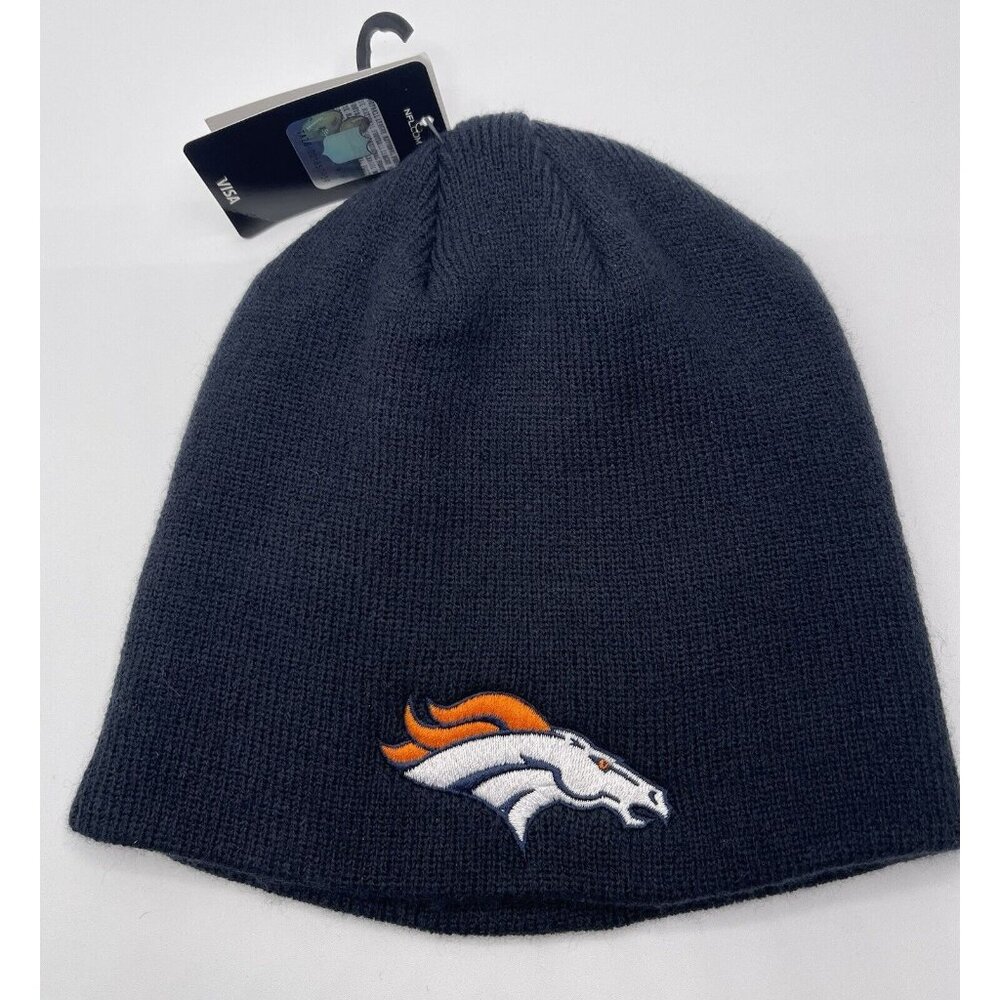 Denver Broncos Beanie Blue Super Bowl XLVIII Embroidered